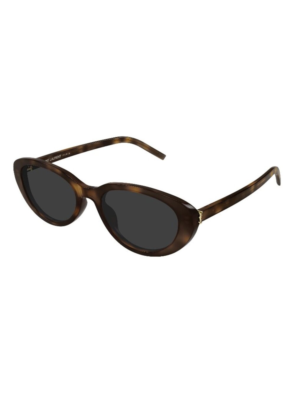 New Saint Laurent Women's Sunglasses Havana Grey Lens Acetate Frame SL M154 003
